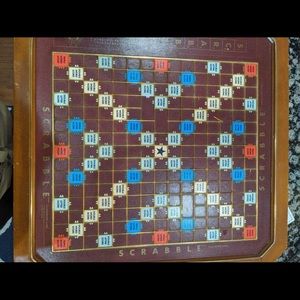 Vintage collectors edition scrabble